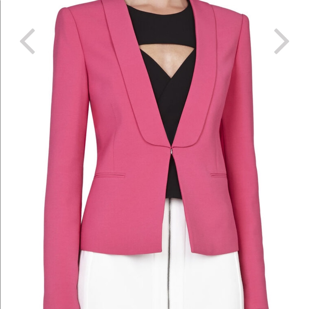 S/ Vibrant Pink BCBG Blazer